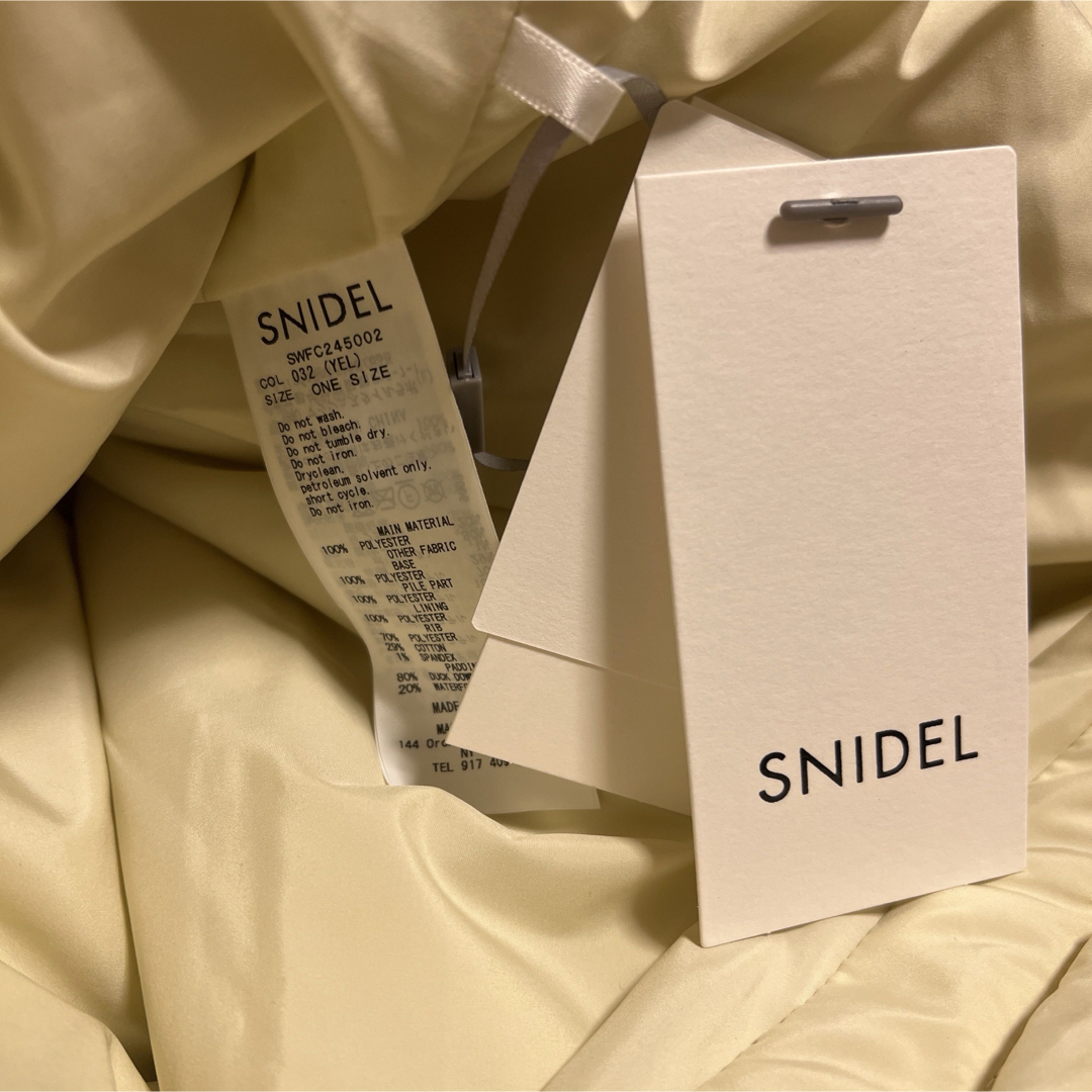 SNIDEL - フードファーショートダウン イエローの通販 by SNIDEL - フードファーショートダウン イエローの通販 by