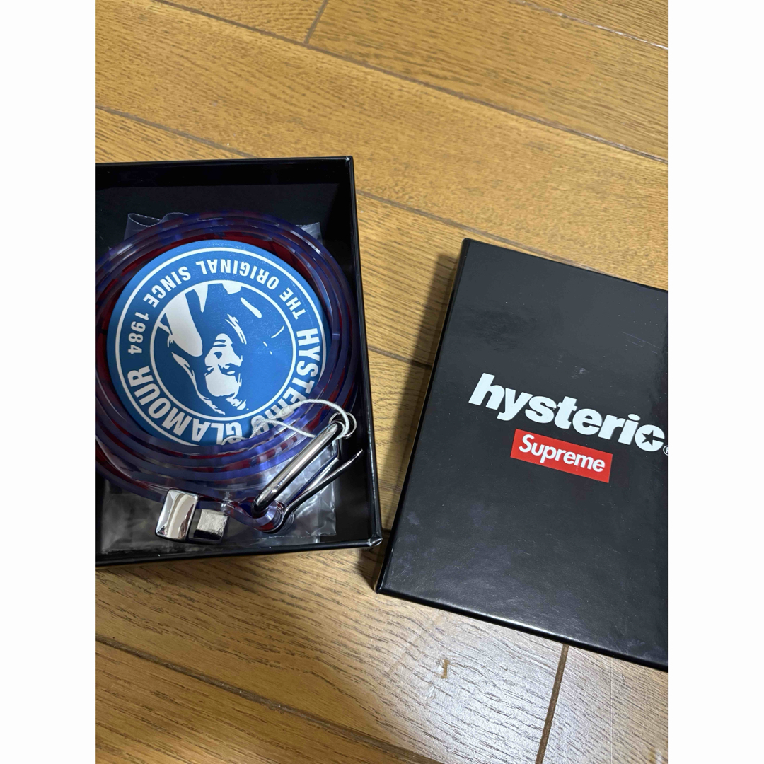 supreme HYSTERIC GLAMOUR Vinyl Belt L supreme HYSTERIC GLAMOUR Vinyl Belt L