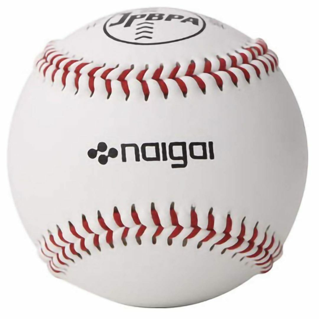 【人気商品】内外ゴム(NAIGAI) キャッチボール専用球 ゆうボール 2球セッ スポーツ/アウトドアの野球(練習機器)の商品写真