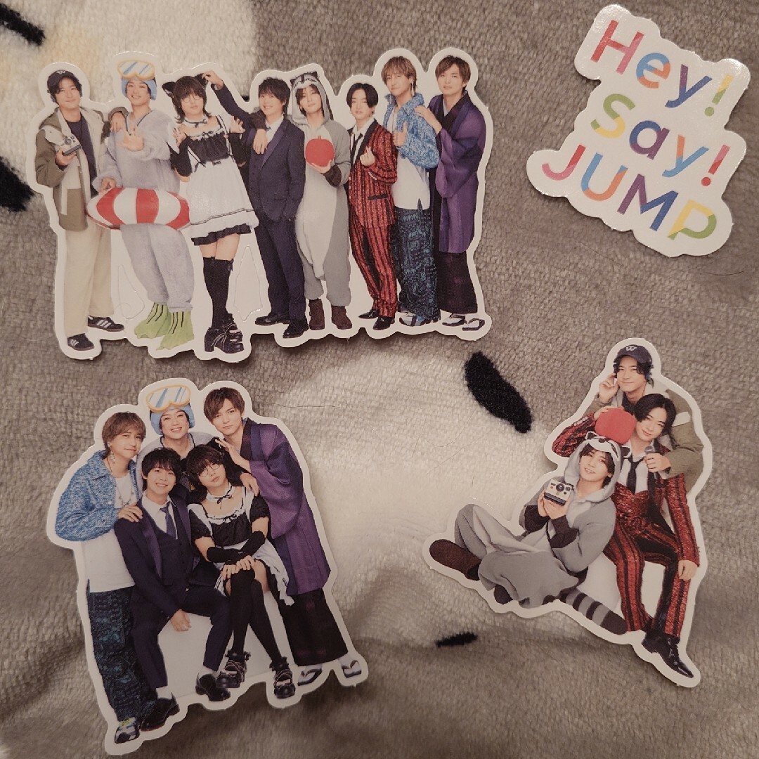 Hey! Say! JUMP(ヘイセイジャンプ)のHey! Say! JUMP フレークシール 4種 エンタメ/ホビーのタレントグッズ(アイドルグッズ)の商品写真