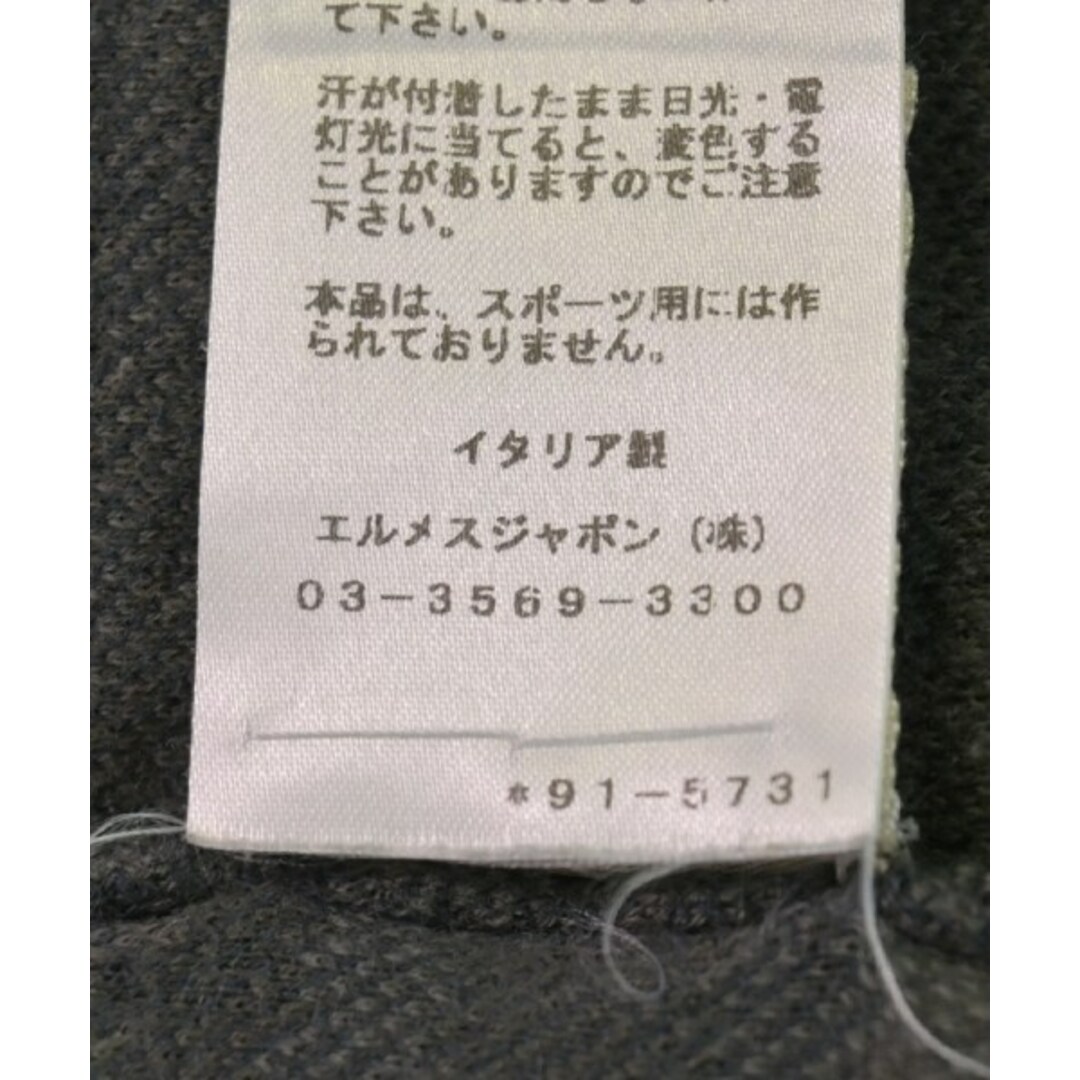 HERMES エルメス ニット・セーター M カーキ 【古着】 HERMES エルメス ニット・セーター M カーキ 【古着】