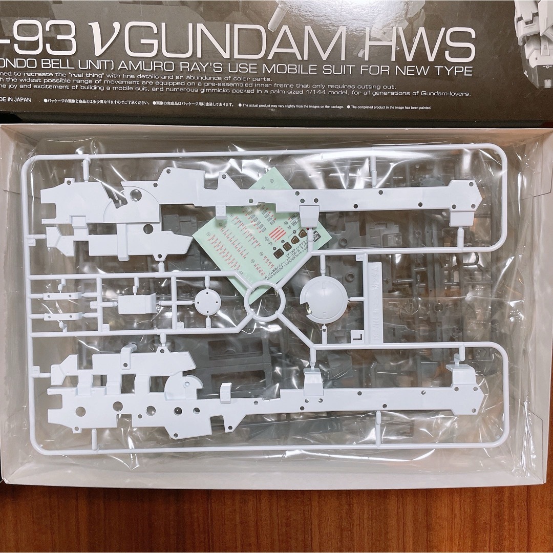 バンダイスピリッツ 1/144 RG FA-93HWS νガンダムHWS バンダイスピリッツ 1/144 RG FA-93HWS νガンダムHWS