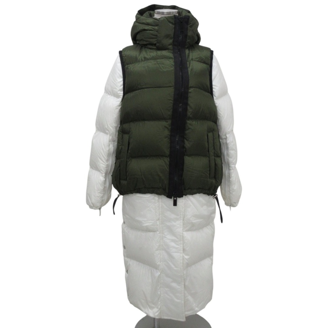 sacai サカイ ナイロン ドッキングダウンコート 19-04626 サイズ sacai サカイ ナイロン ドッキングダウンコート 19-04626 サイズ