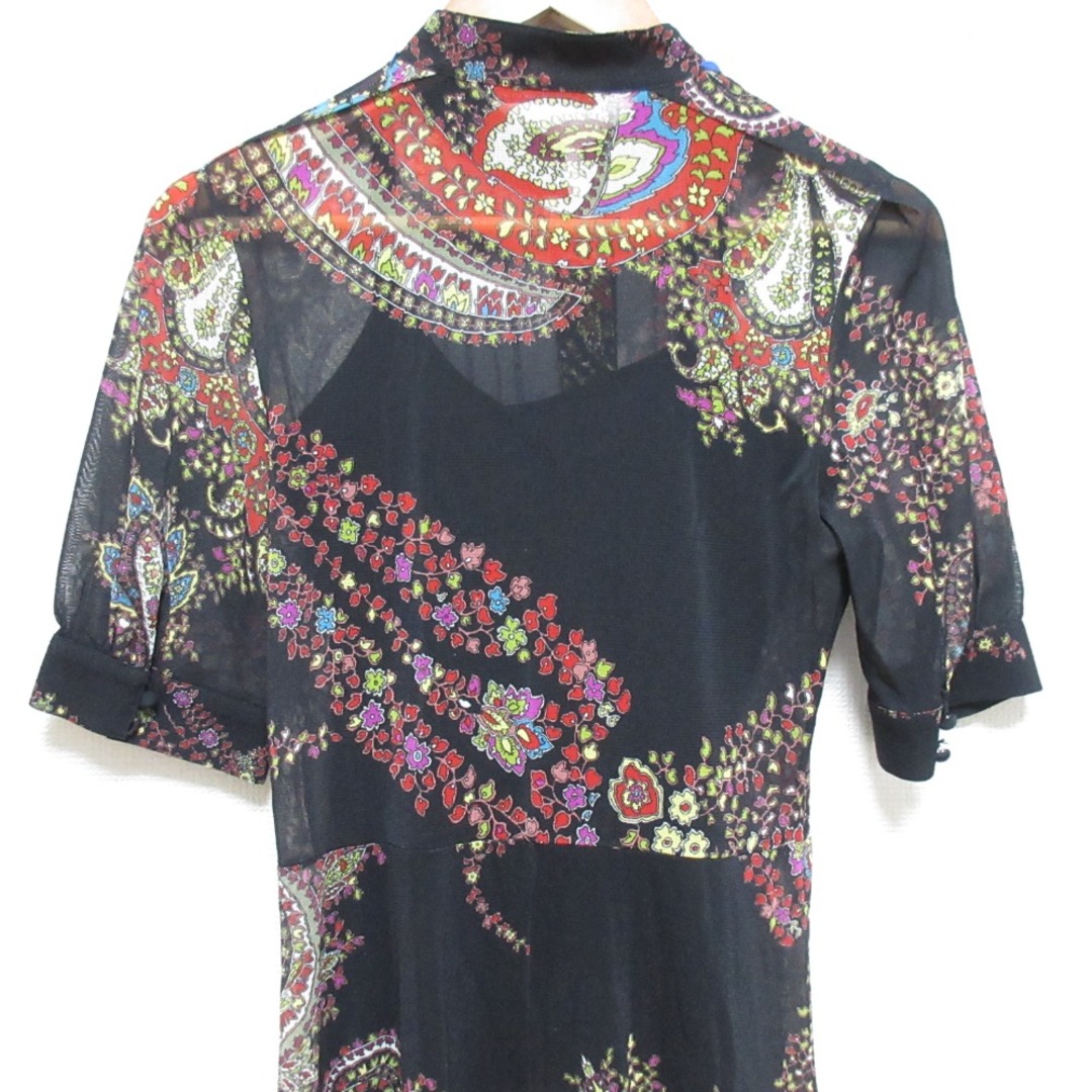美品 00'S VIVIENNE TAM ヴィヴィアンタム ペイズリー柄 パワー