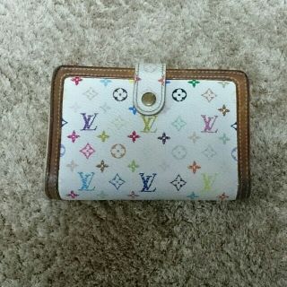 ルイヴィトン(LOUIS VUITTON)のLOUISVUITTON がま口財布 モノグラムマルチカラー(財布)