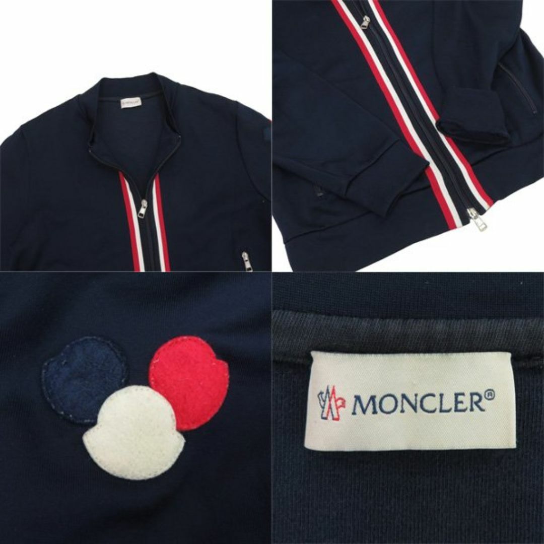 MONCLER - MONCLER モンクレール MAGLIA CARDIGAN トリコロール MONCLER - MONCLER モンクレール MAGLIA CARDIGAN トリコロール