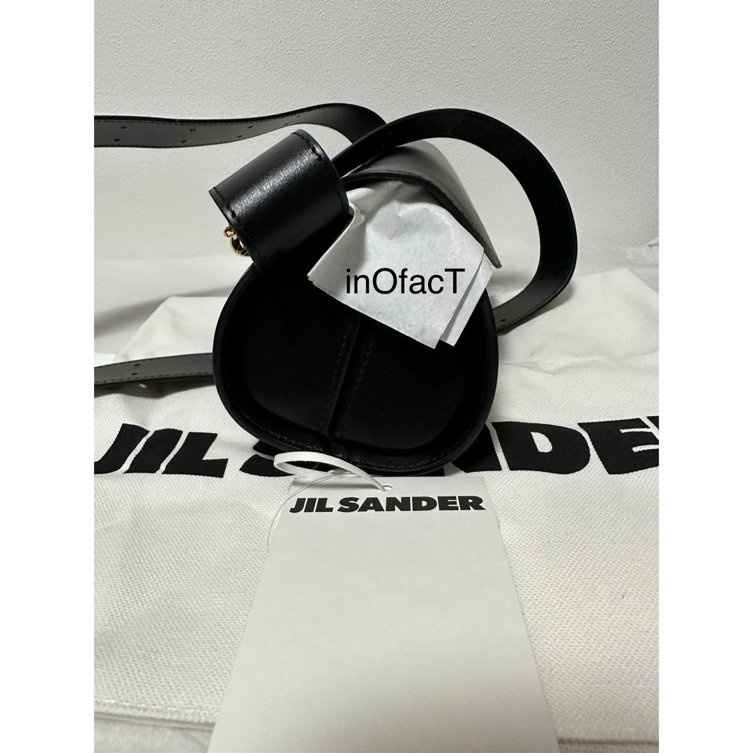JIL SANDER - ブラック JILSANDER Cannolo ジルサンダー JIL SANDER - ブラック JILSANDER Cannolo ジルサンダー
