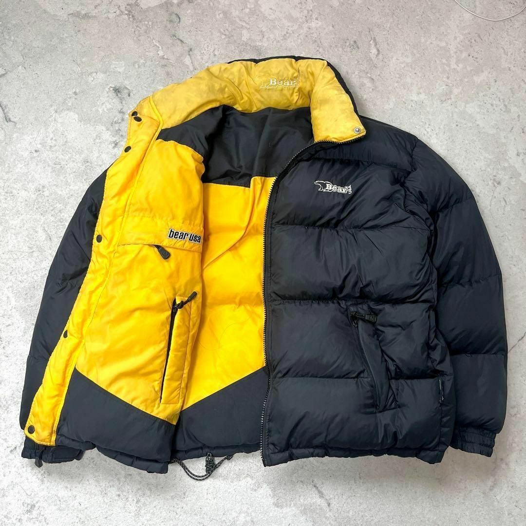Bear USA - 【90s ベアーUSA】リバーシブル ダウンジャケット Bear USA - 【90s ベアーUSA】リバーシブル ダウンジャケット