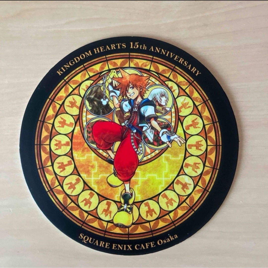 SQUARE ENIX - キングダムハーツ15周年コースター スクエニ SQUARE ENIX - キングダムハーツ15周年コースター スクエニ