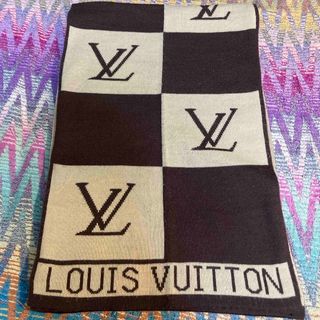 LOUIS VUITTON - ルイ・ヴィトン マフラー・LV スマッシュ LOUIS VUITTON - ルイ・ヴィトン マフラー・LV スマッシュ
