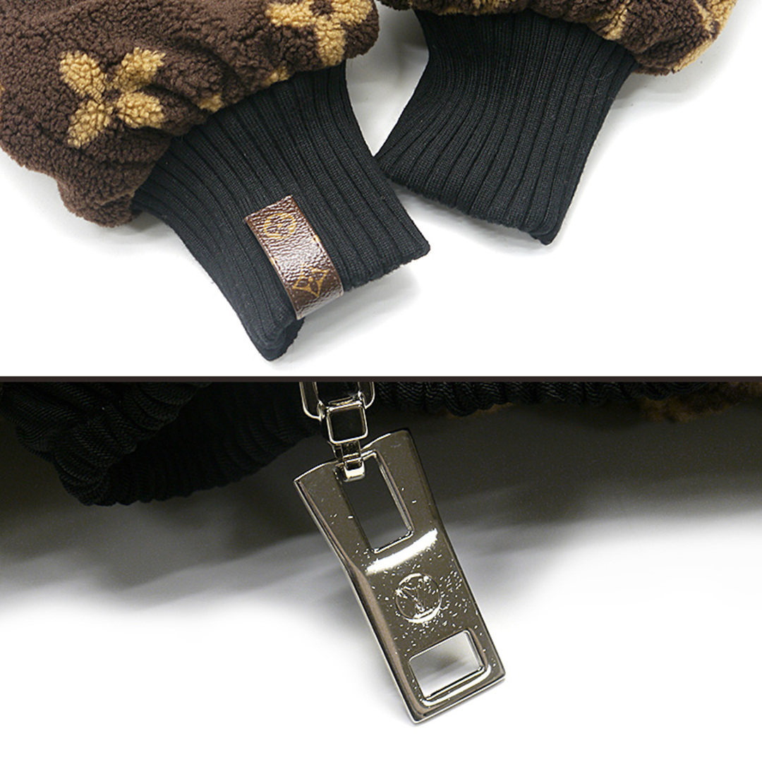 LOUIS VUITTON - ルイヴィトン リバーシブル ボアジャケット 36 LOUIS VUITTON - ルイヴィトン リバーシブル ボアジャケット 36