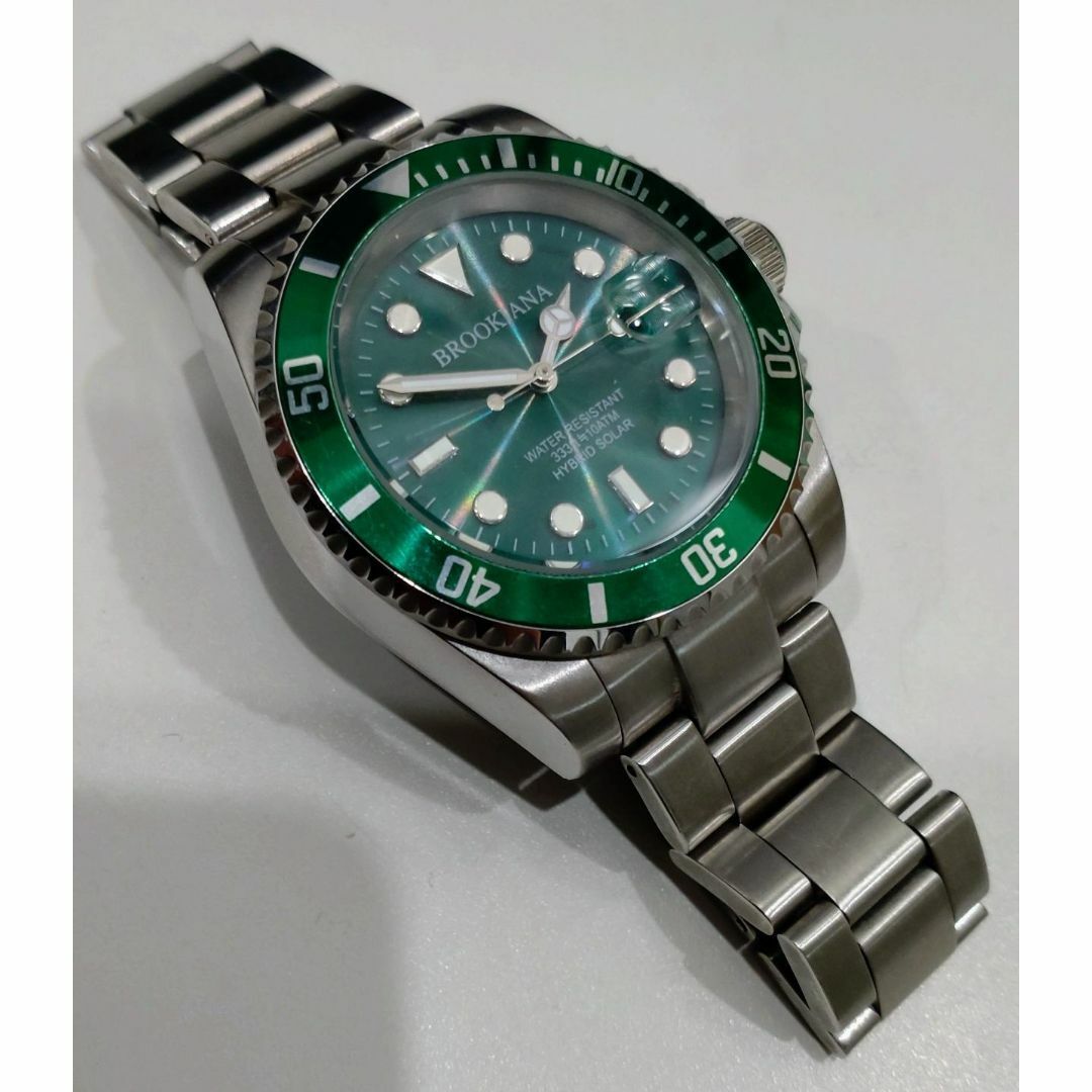 BROOKIANA(ブルッキアーナ)のBROOKIANA メンズ 腕時計 BA2606 ハイブリッドソーラー メンズの時計(腕時計(アナログ))の商品写真