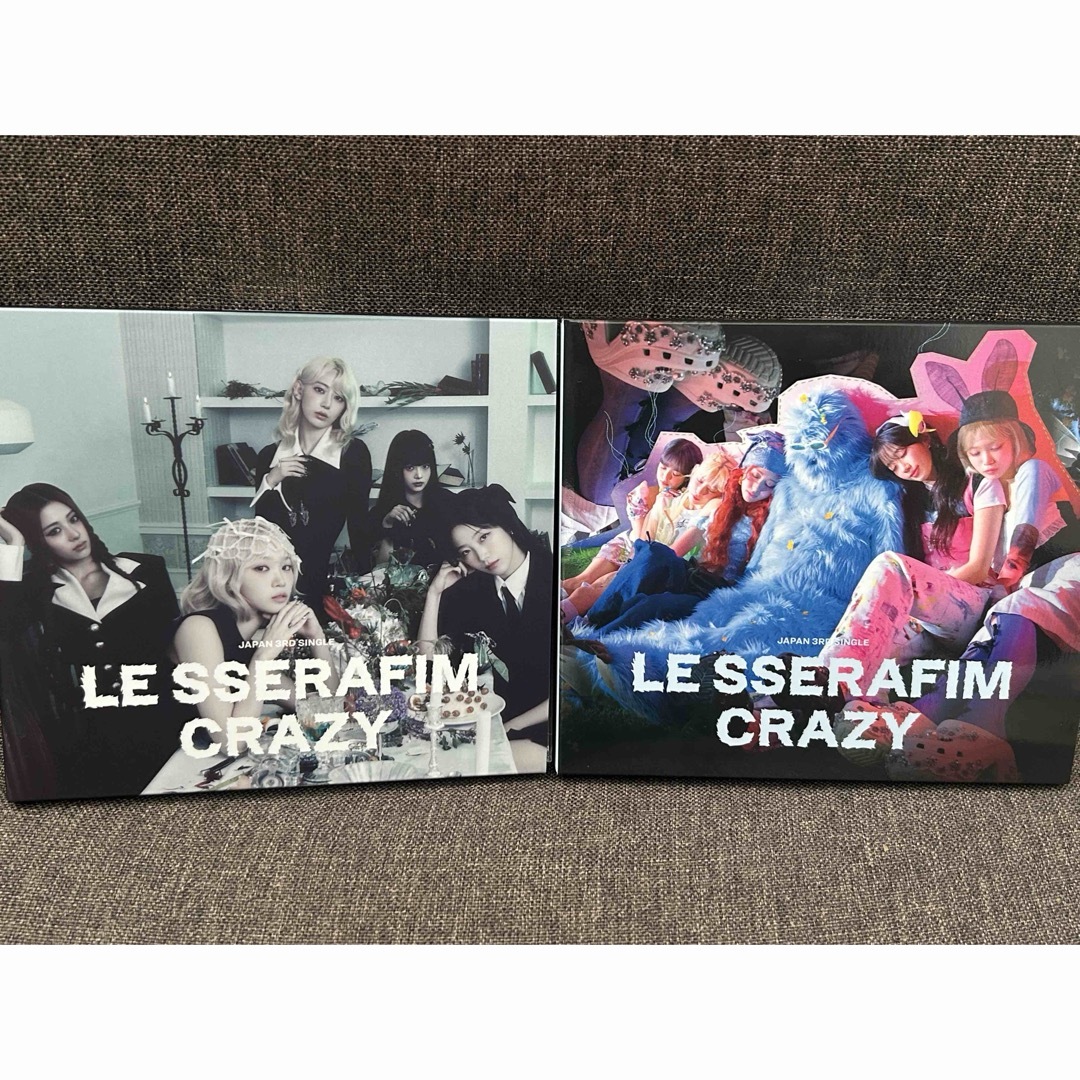LE SSERAFIM - LE SSERAFIM アルバム CRAZY 初回限定盤A&Bの LE SSERAFIM - LE SSERAFIM アルバム CRAZY 初回限定盤A&Bの