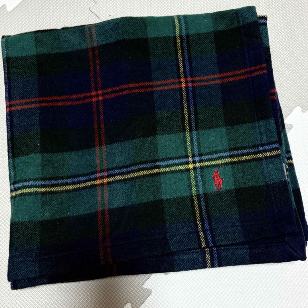 新品 Ralph Lauren ラルフローレン ブランケット ひざ掛け チェック 新品 Ralph Lauren ラルフローレン ブランケット ひざ掛け チェック