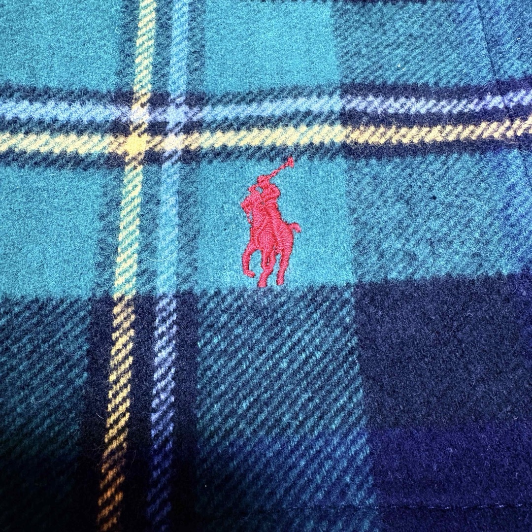 新品 Ralph Lauren ラルフローレン ブランケット ひざ掛け チェック 新品 Ralph Lauren ラルフローレン ブランケット ひざ掛け チェック