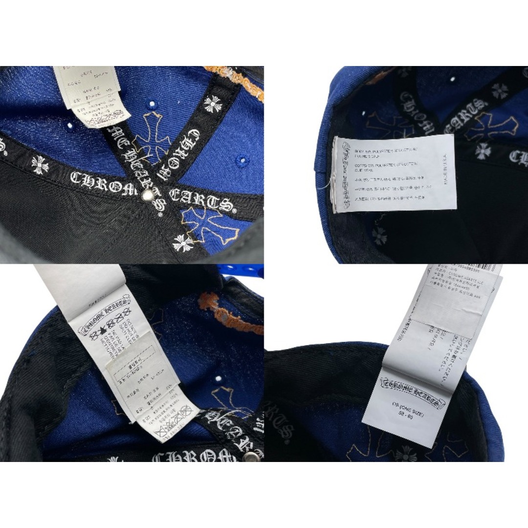 Chrome Hearts - CHROME HEARTS クロムハーツ キャップ ベース Chrome Hearts - CHROME HEARTS クロムハーツ キャップ ベース