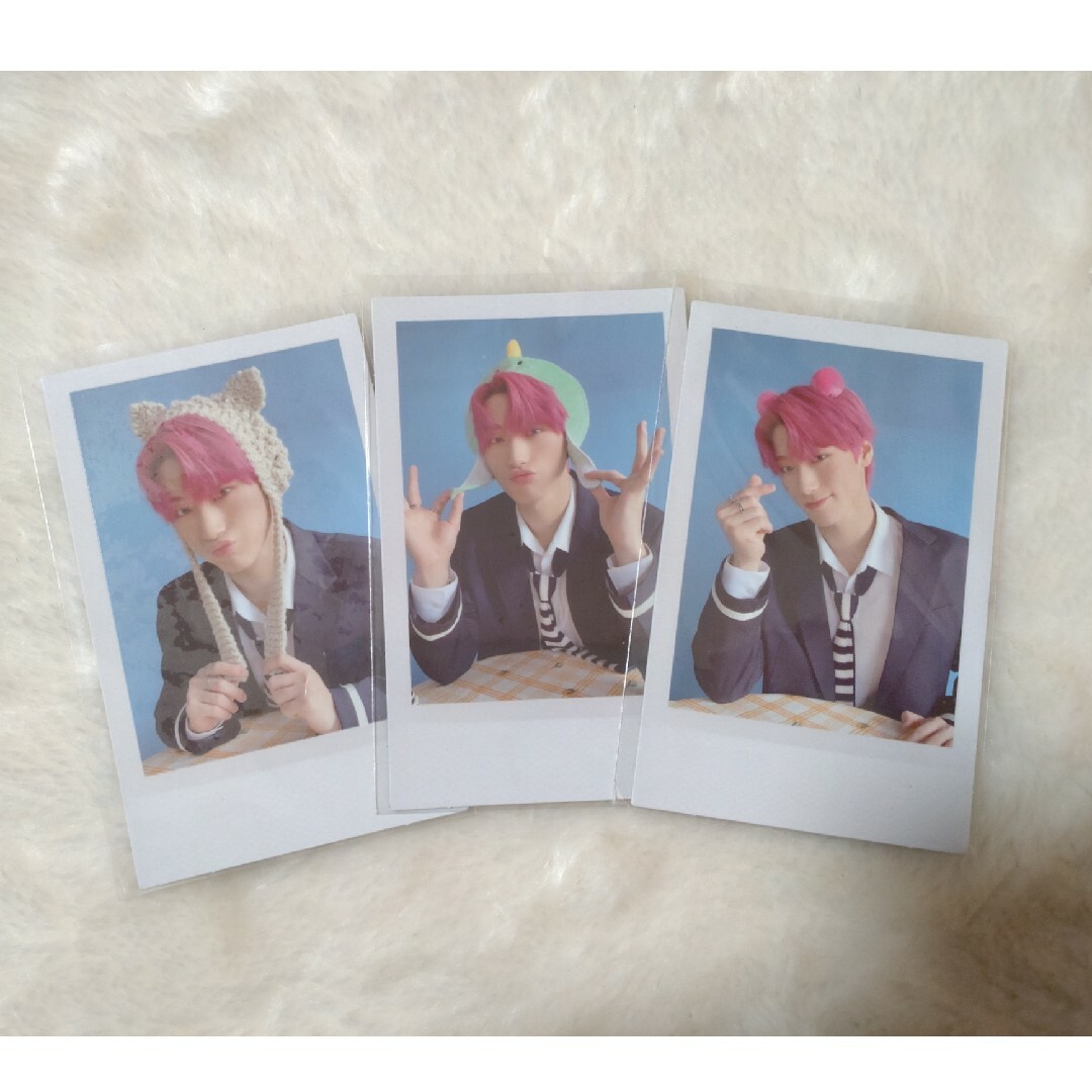 ATEEZ(エイティーズ)のATEEZ FC KIT SAN Photo set エンタメ/ホビーのCD(K-POP/アジア)の商品写真