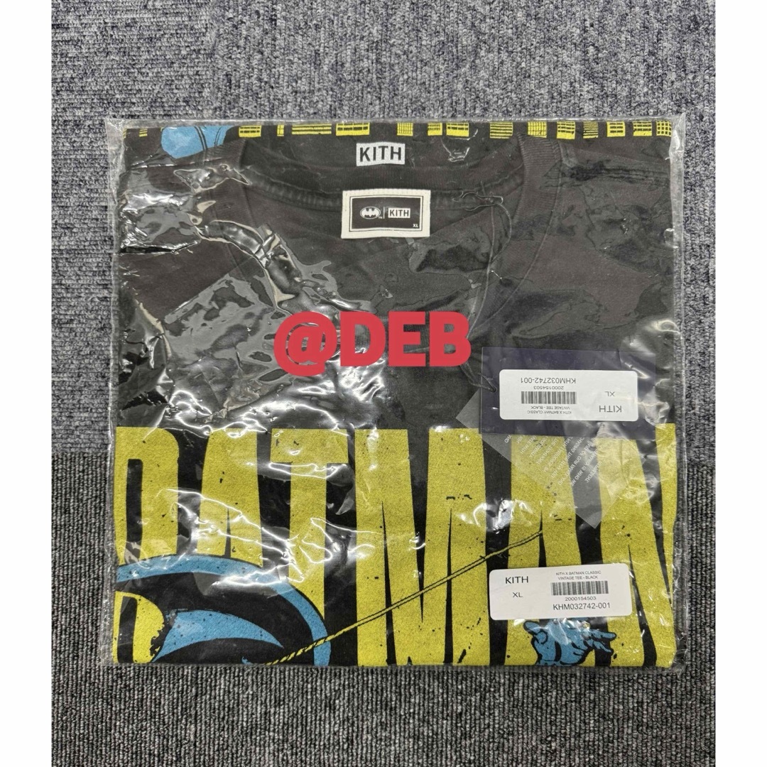 KITH - Kith x Batman Classic Vintage Tee XLサイズの通販 by KITH - Kith x Batman Classic Vintage Tee XLサイズの通販 by