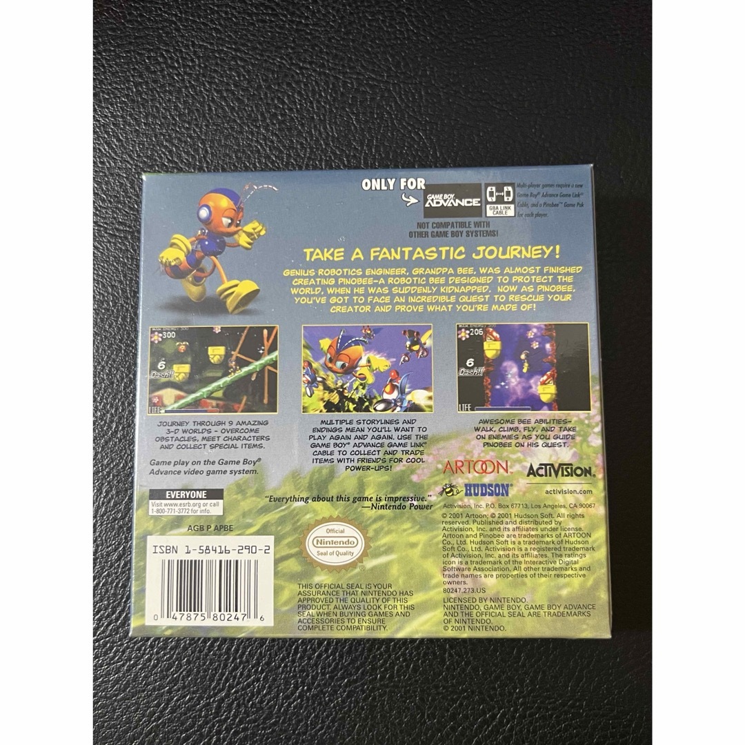 新品未開封】Pinobeeh☆ピノビィーの大冒険 GBA 海外版 新品未開封】Pinobeeh☆ピノビィーの大冒険 GBA 海外版