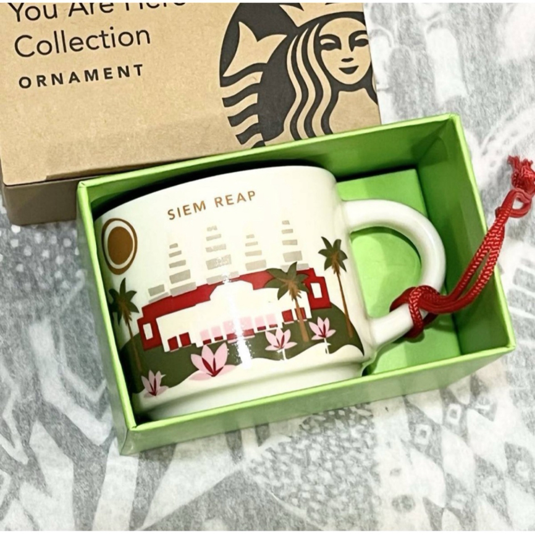 Starbucks Coffee(スターバックスコーヒー)のスターバックス You are here マグ シュリムアップ カンボジア インテリア/住まい/日用品のキッチン/食器(食器)の商品写真