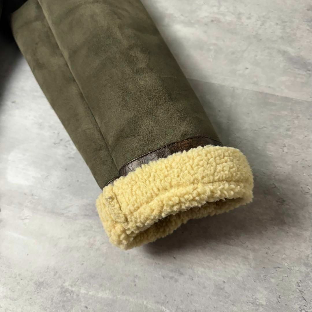 ZARA ザラ B-3 フライトジャケット ムートン XL カーキ グリーン ZARA ザラ B-3 フライトジャケット ムートン XL カーキ グリーン