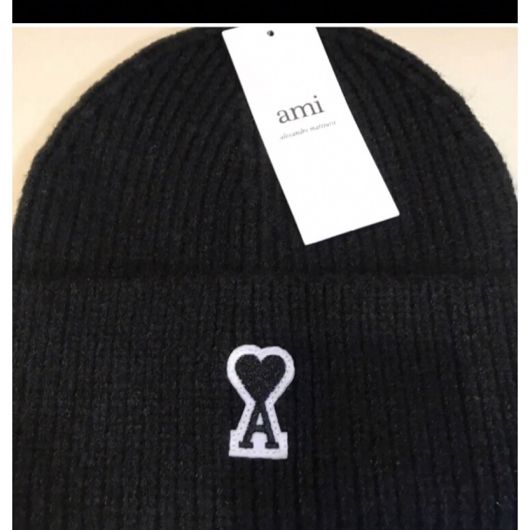 ami - amiparis ニット帽 ビーニー の通販 by レイ's shop|アミ ami - amiparis ニット帽 ビーニー の通販 by レイ's shop|アミ