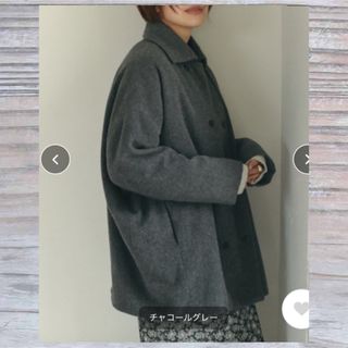 Ezic ショートコート(ピーコート)