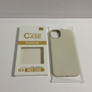 C282　未使用　Guyemuzi CASE　iphone 14 PRO max　ケース　アイボリー(iPhoneケース)