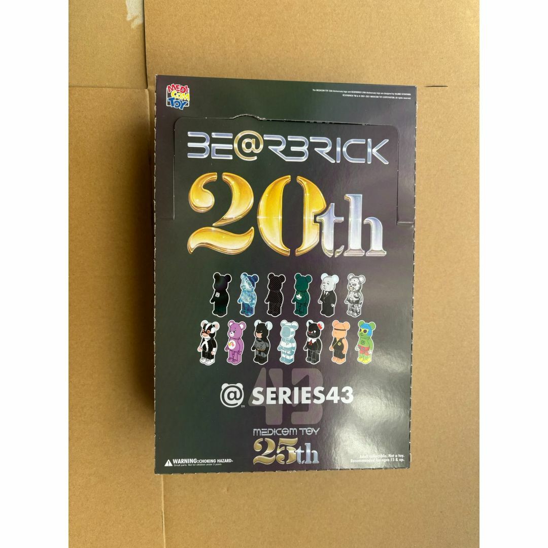 BE@RBRICK SERIES 43  20th 1BOX　　新品未開封