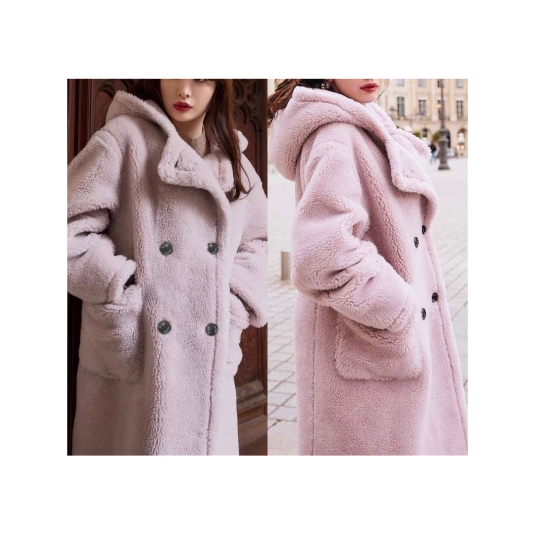 Herlipto Fleur Shearling Boa COAT ジャケット/アウター Herlipto Fleur Shearling Boa COAT ジャケット/アウター