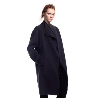 UNIQLO - ダブルフェイスチェスターロングコート ユニクロ UNIQLO - ダブルフェイスチェスターロングコート ユニクロ