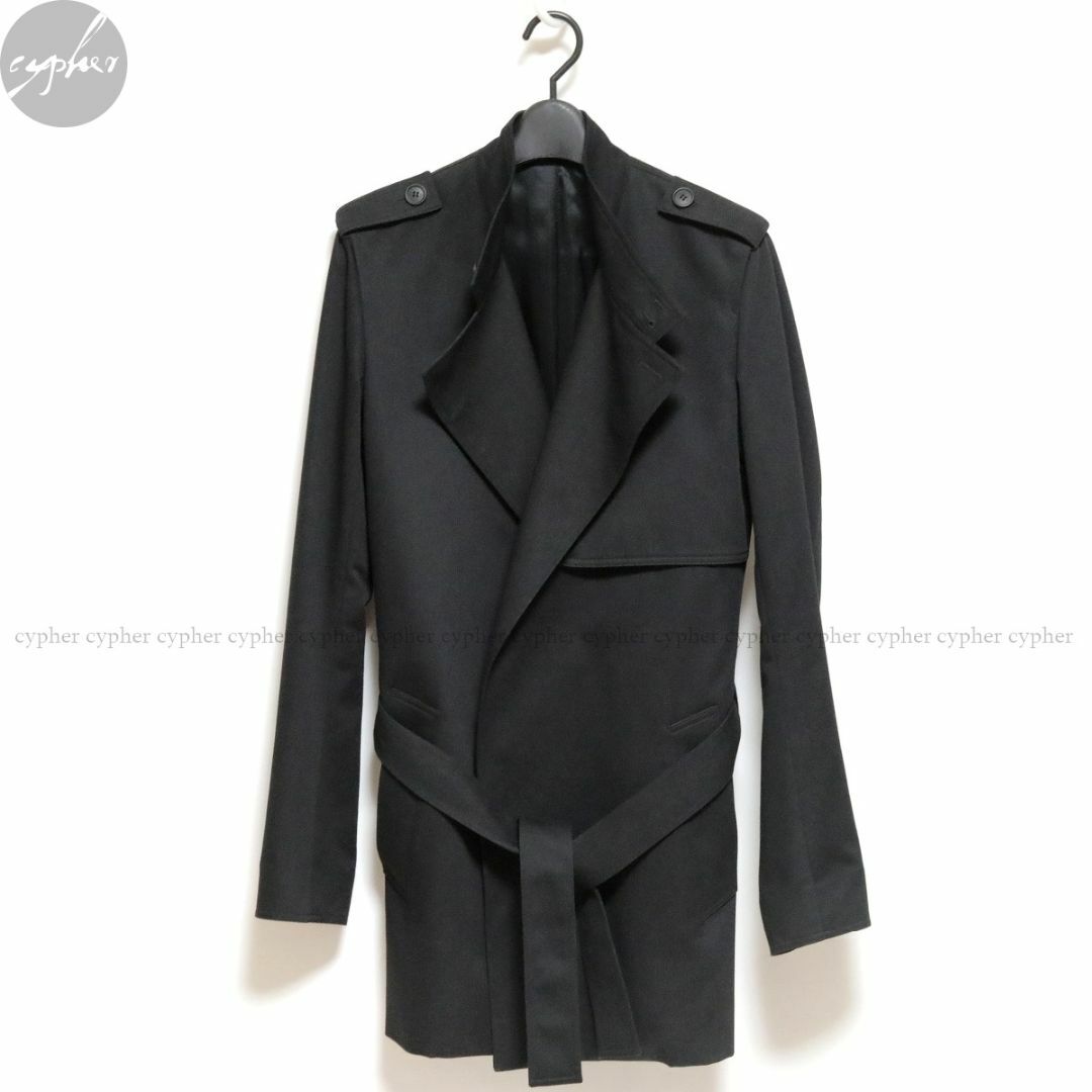 DIOR HOMME - 44 06SS Dior HOMME エディ期 トレンチ コート DIOR HOMME - 44 06SS Dior HOMME エディ期 トレンチ コート