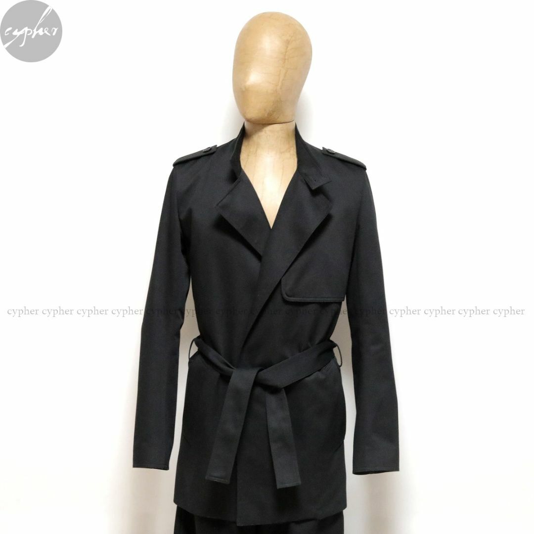 DIOR HOMME - 44 06SS Dior HOMME エディ期 トレンチ コート DIOR HOMME - 44 06SS Dior HOMME エディ期 トレンチ コート