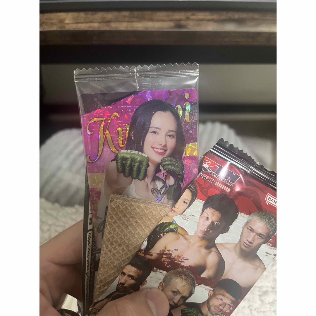 RIZIN ウェハース2 くるみ ウエハース エンタメ/ホビーのトレーディングカード(その他)の商品写真