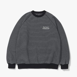 1LDK SELECT - ENNOY Border Crew Neck Sweat Black Whiteの通販 1LDK SELECT - ENNOY Border Crew Neck Sweat Black Whiteの通販