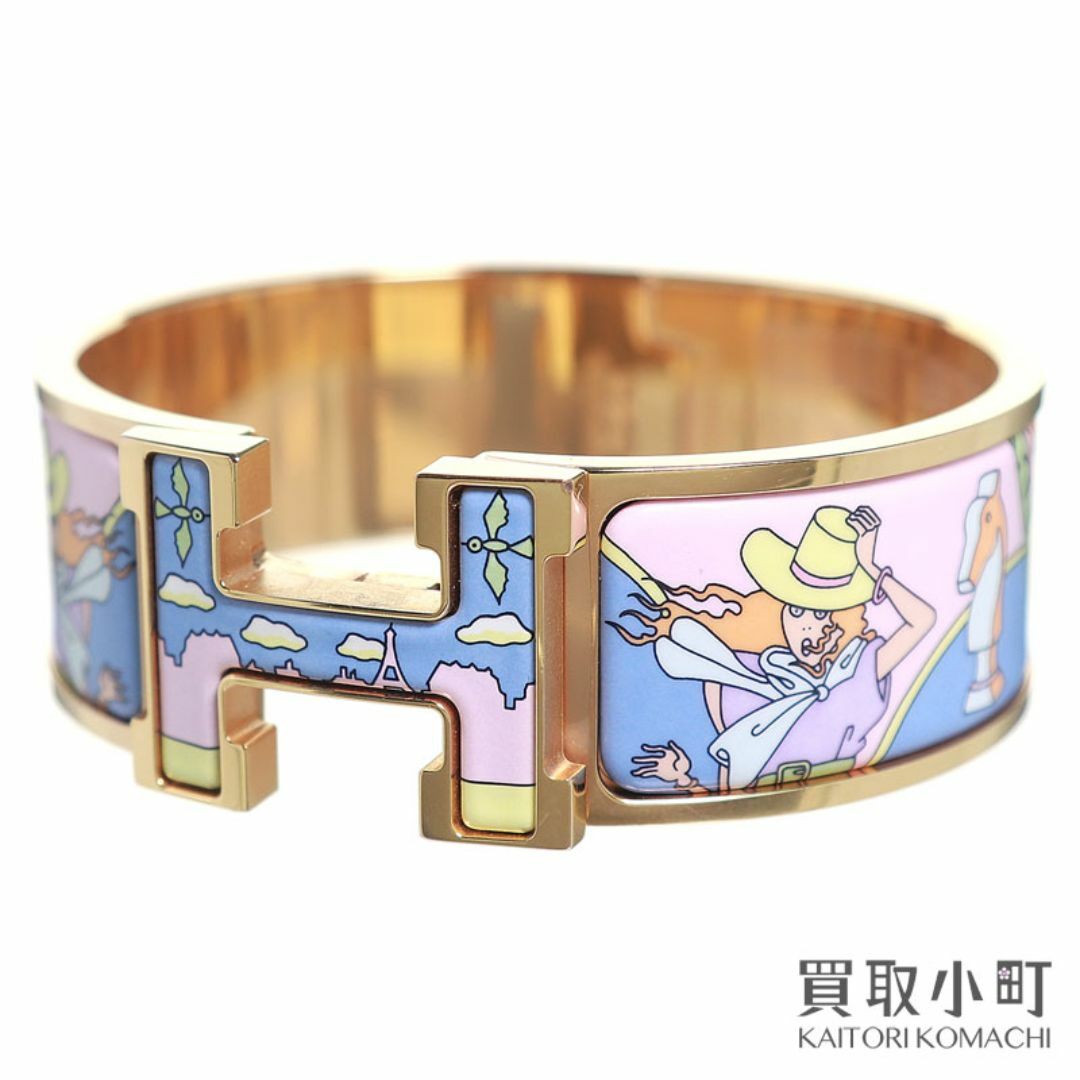 HERMES - 【美品】エルメス 【HERMES】 エナメルブレスレット HERMES - 【美品】エルメス 【HERMES】 エナメルブレスレット