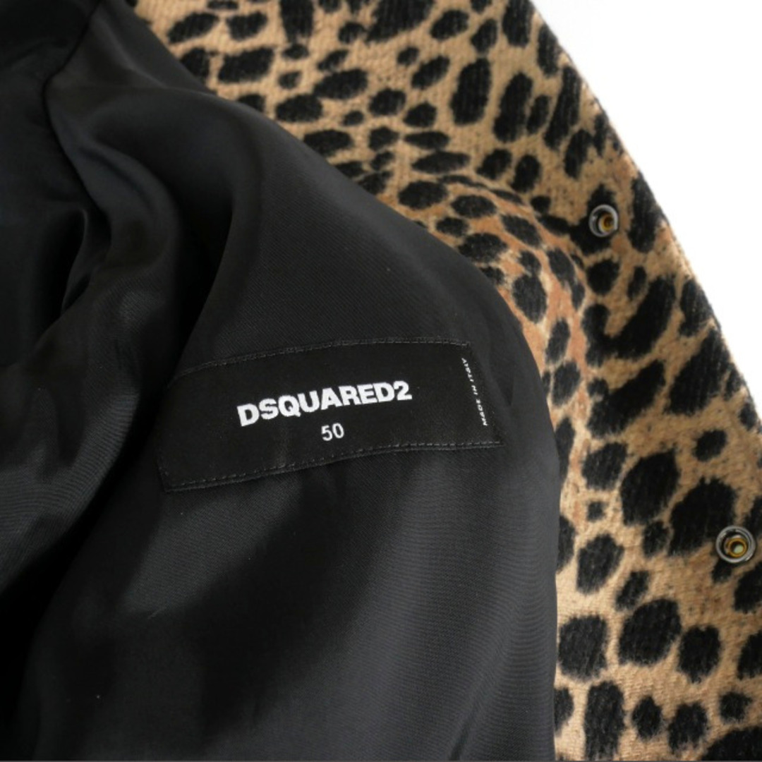 DSQUARED2 - ディースクエアード 23AW レオパード柄 ボンバー DSQUARED2 - ディースクエアード 23AW レオパード柄 ボンバー