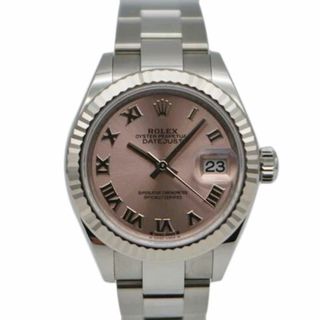 ロレックス(ROLEX)のROLEX ロレックス/デイトジャスト28/ピンクローマ文字盤/279174/3LR************/SAランク/89【中古】(腕時計)