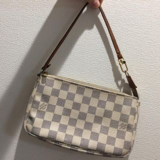 ルイヴィトン(LOUIS VUITTON)のヴィトン ダミエ アズール アクセソワール(ハンドバッグ)