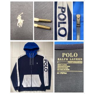 POLO RALPH LAUREN(パーカー ・ ブルー・ネイビー/青色系)の POLO RALPH LAUREN(パーカー ・ ブルー・ネイビー/青色系)の