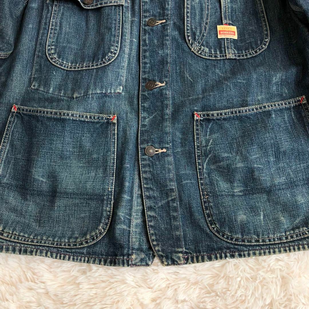 Levi's - リーバイスLEVISデニムカバーオールデニムジャケット Levi's - リーバイスLEVISデニムカバーオールデニムジャケット