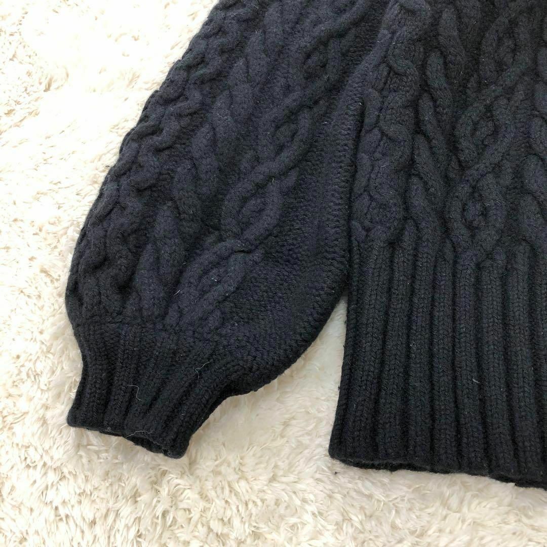 Vivienne Westwood オーブ タートルネック ケーブルニット 00 Vivienne Westwood オーブ タートルネック ケーブルニット 00