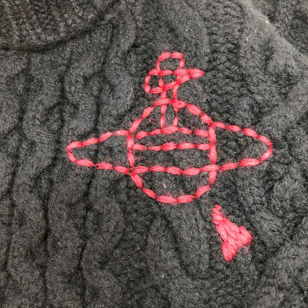 Vivienne Westwood オーブ タートルネック ケーブルニット 00 Vivienne Westwood オーブ タートルネック ケーブルニット 00