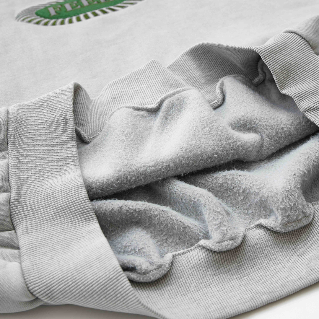 FEELS 上杉柊平 PIGMENT DYE HOODIE LIGHT GRAY FEELS 上杉柊平 PIGMENT DYE HOODIE LIGHT GRAY