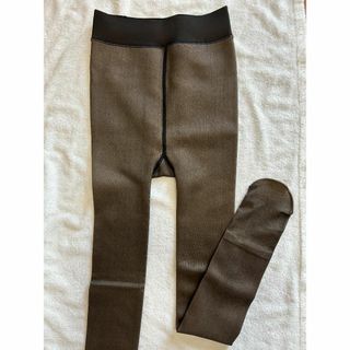 【新品】NANOOER タイツ 透け感 レギンス レディース ストッキング 茶色(タイツ/ストッキング)