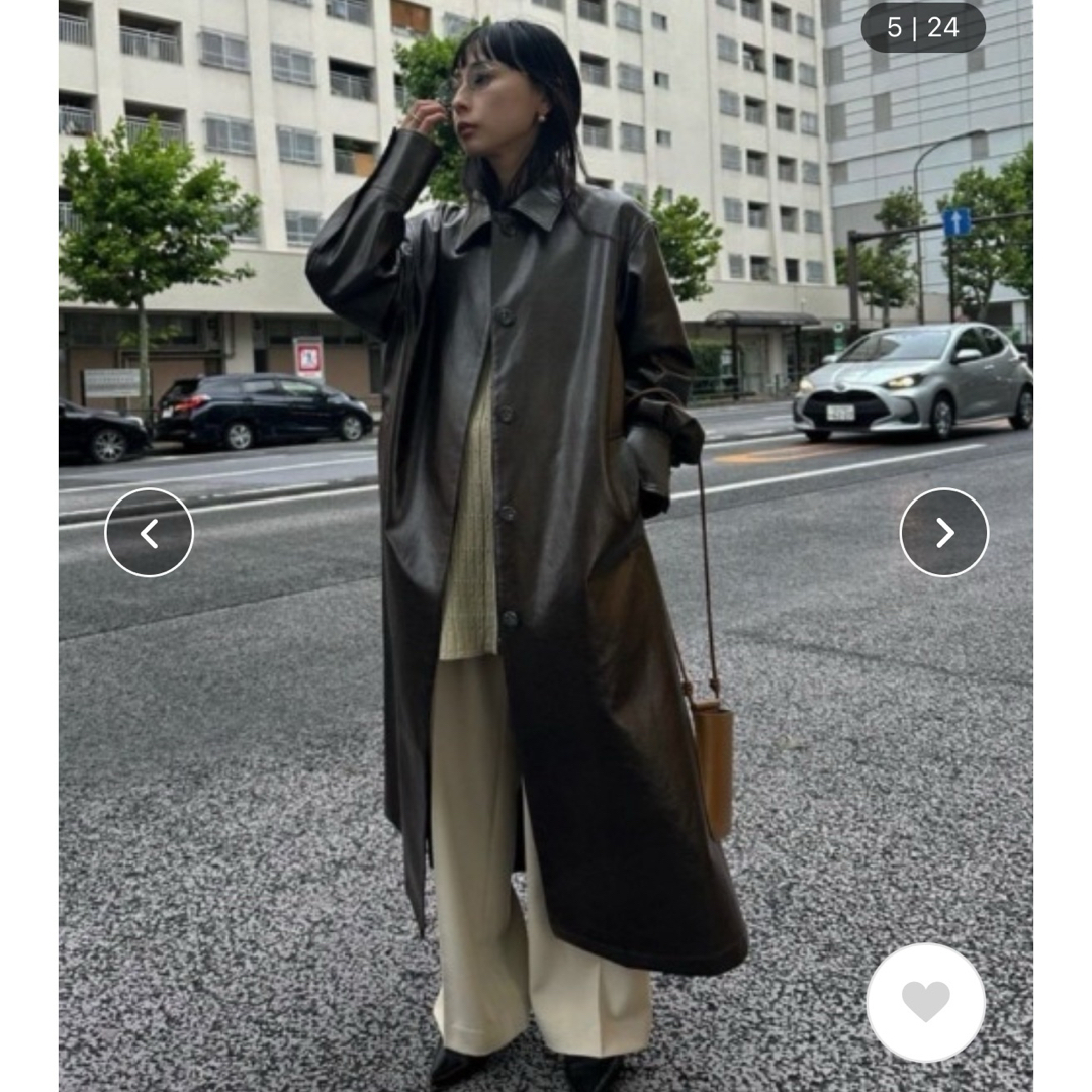 Ameri VINTAGE - AMERI レザーコートの通販 by vanilla's shop Ameri VINTAGE - AMERI レザーコートの通販 by vanilla's shop