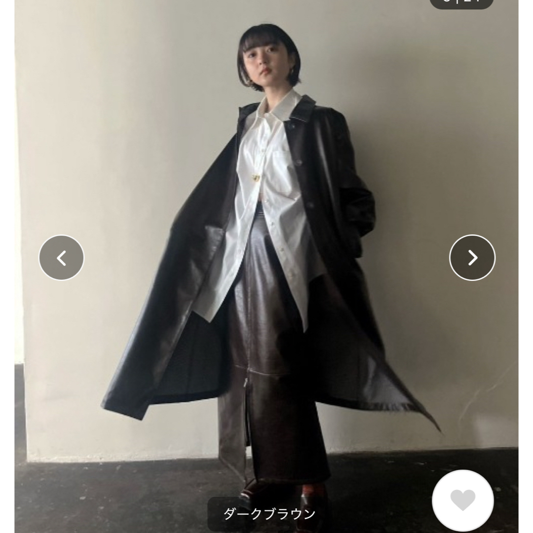 Ameri VINTAGE - AMERI レザーコートの通販 by vanilla's shop Ameri VINTAGE - AMERI レザーコートの通販 by vanilla's shop