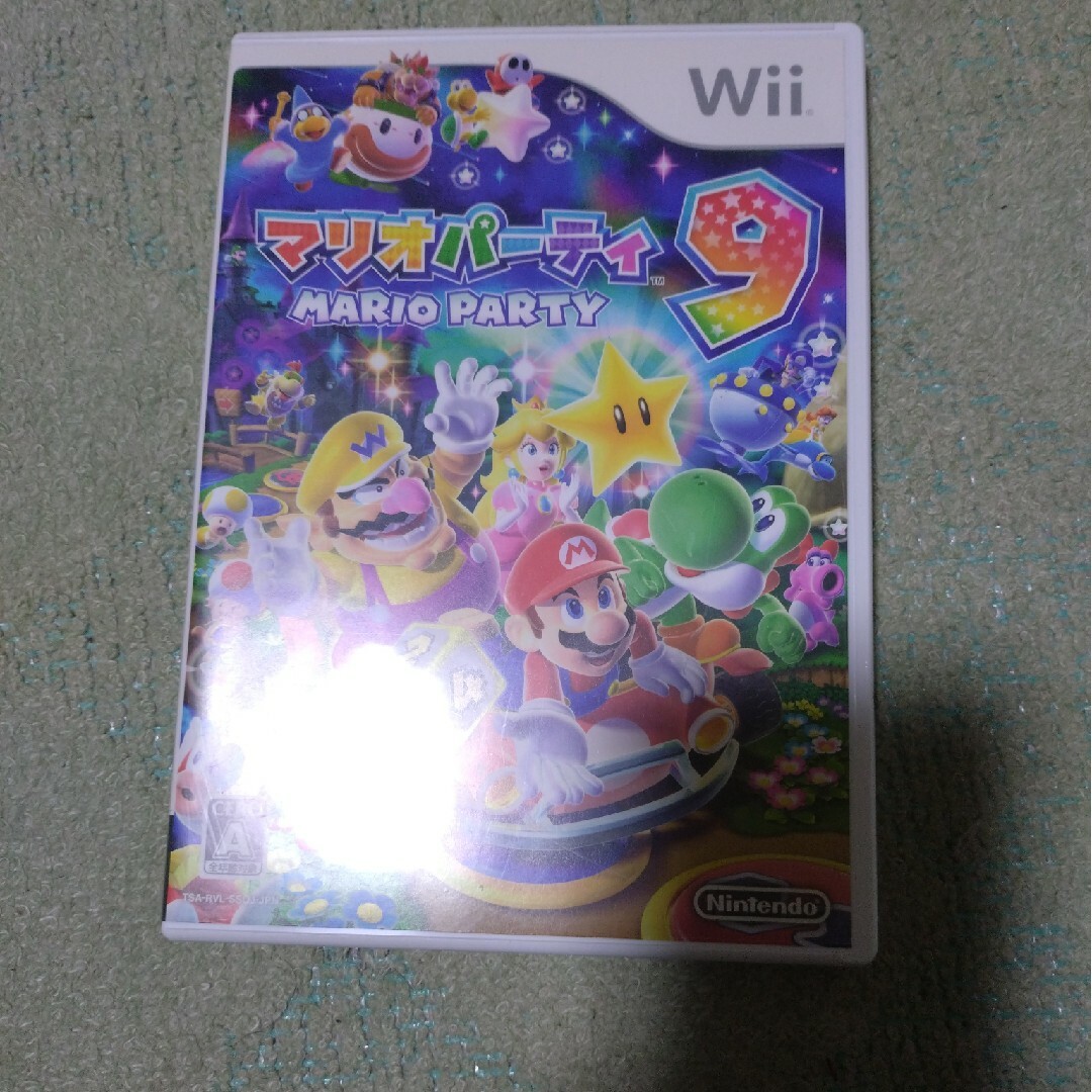 マリオパーティ9 wii エンタメ/ホビーのゲームソフト/ゲーム機本体(家庭用ゲームソフト)の商品写真