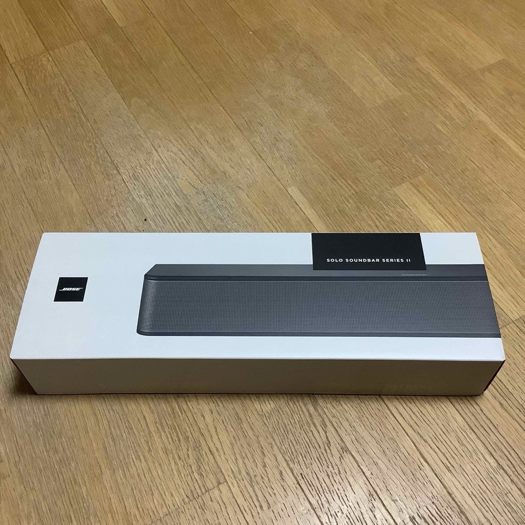 未開封 BOSE ソロサウンドバー シリーズⅡ スピーカー ボーズ 未開封 BOSE ソロサウンドバー シリーズⅡ スピーカー ボーズ