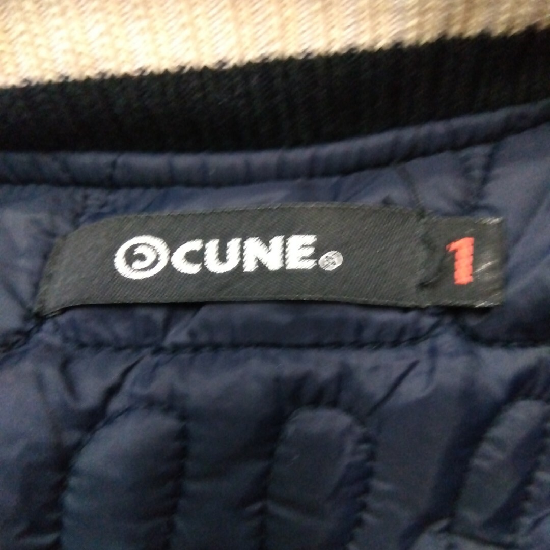 CUNE - CUNE キューン 中綿 スカジャン 刺繍 馬に引きずられた人 CUNE - CUNE キューン 中綿 スカジャン 刺繍 馬に引きずられた人